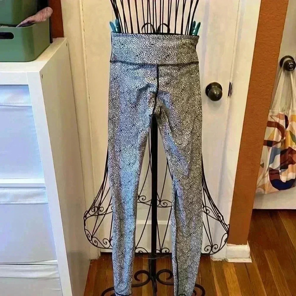 Lululemon Wunder Under Pant Plush Petal Deep Coal Ghost-Sz 2 - Picture 4 of 5